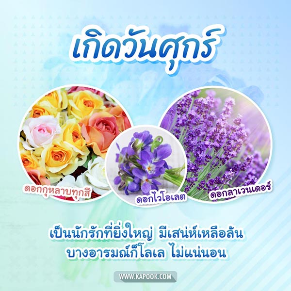 ดอกไม้ประจำวันเกิด ดอกไม้ประจำวันเกิด