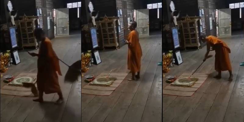 พระกวาดพื้น พระกวาดพื้น