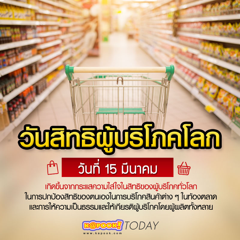 วันสิทธิผู้บริโภคสากล วันสิทธิผู้บริโภคสากล