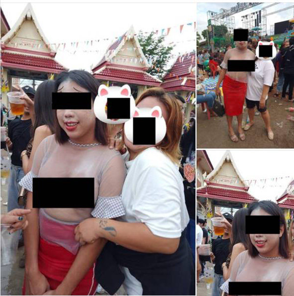 เปลือยอกเข้าวัด คนเมนต์ลั่น เปลือยอกเข้าวัด คนเมนต์ลั่น
