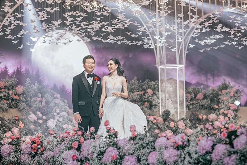งานแต่งสุดปัง สินสอดเป็นกระเป๋า Hermes งานแต่งสุดปัง สินสอดเป็นกระเป๋า Hermes