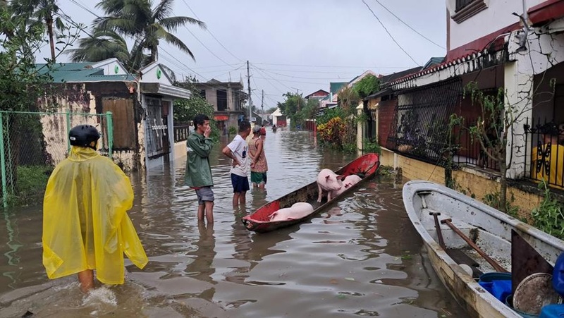  เปิดภาพความเสียหาพายุไต้ฝุ่นฟงวองถล่มฟิลิปปินส์ 