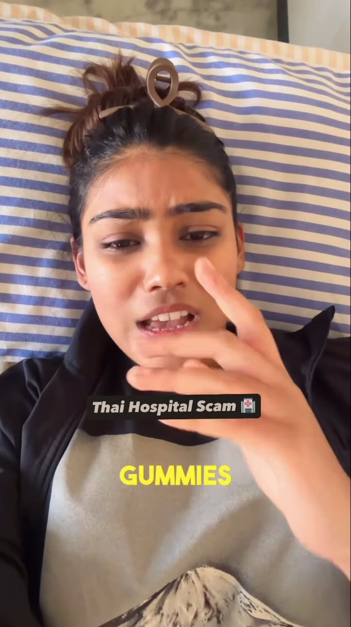 สาวอินเดียเตือนคนเที่ยวไทย หลังกินเยลลี่ปริศนาแล้วป่วยเข้า รพ. 