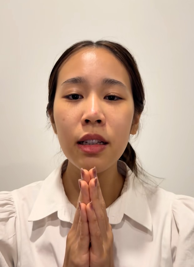 หมอมุกกินเค้ก โพสต์คลิปขอโทษเหตุการณ์ที่เกิดขึ้น