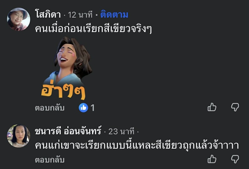 หม้อสีเขียวหรือสีน้ำเงิน