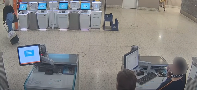 เจ้าตูบถูกทิ้งที่สนามบิน