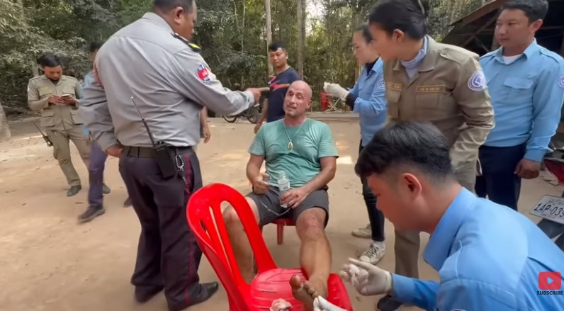 นักท่องเที่ยวต่างชาติ ถูกทำร้ายในนครวัด