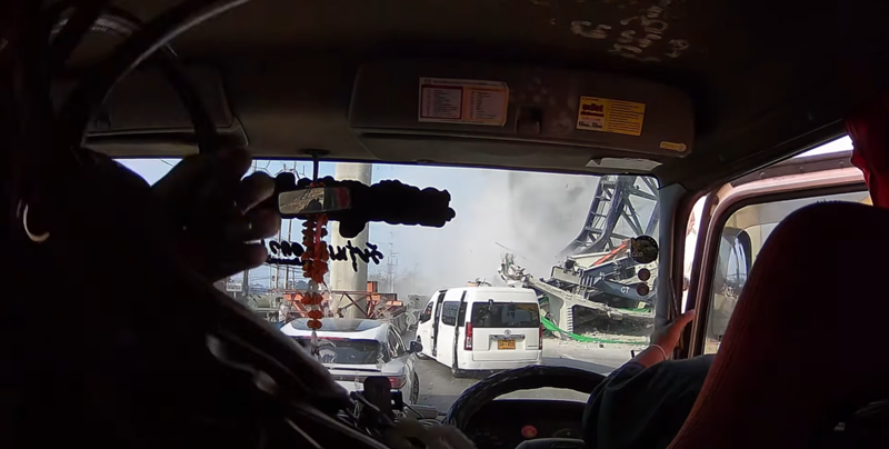 เครนถล่มพระราม 2