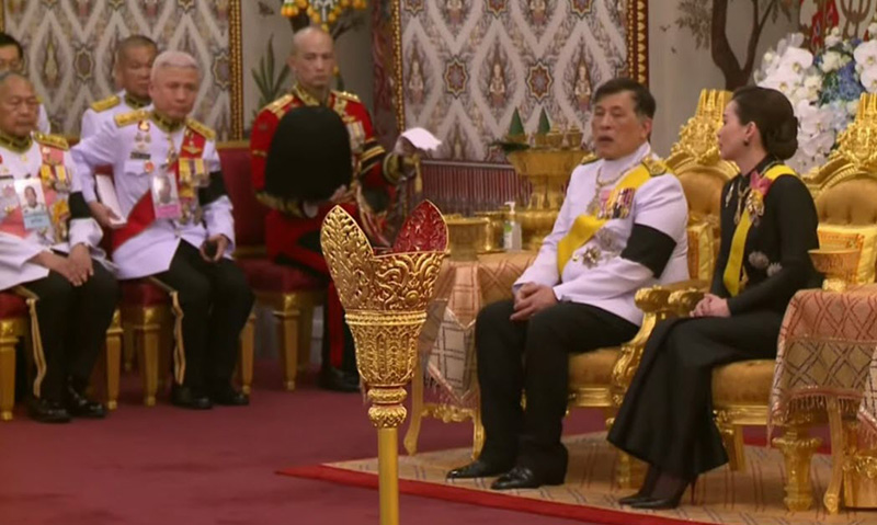 พิธีธรรมสวดพระอภิธรรมพระบรมศพ สมเด็จพระบรมราชชนนีพันปีหลวง