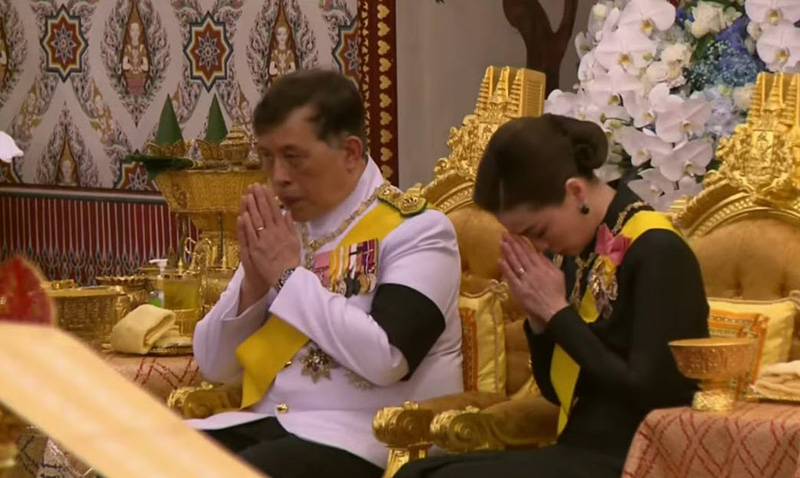 พิธีธรรมสวดพระอภิธรรมพระบรมศพ สมเด็จพระบรมราชชนนีพันปีหลวง