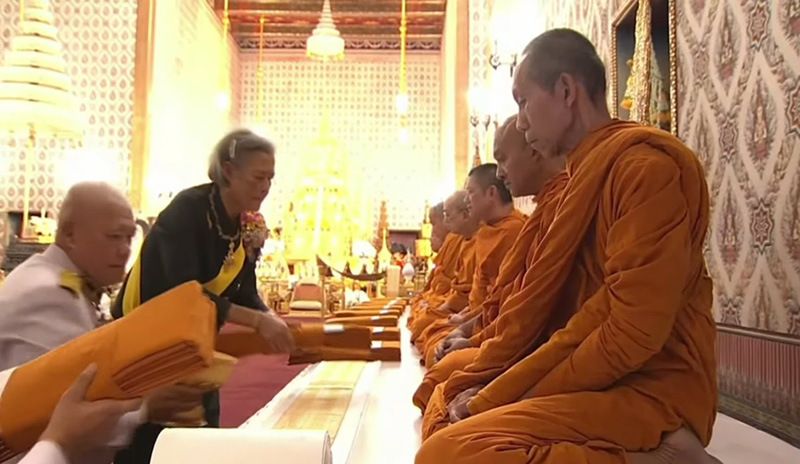 พิธีธรรมสวดพระอภิธรรมพระบรมศพ สมเด็จพระบรมราชชนนีพันปีหลวง