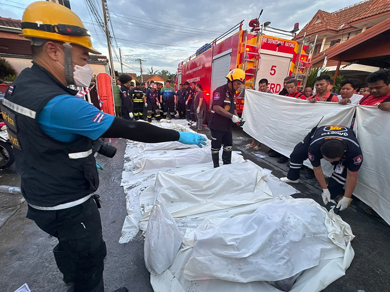 โพสต์สุดท้ายแม่ ก่อนเหตุไฟไหม้ระยอง ดับ 7 ศพ