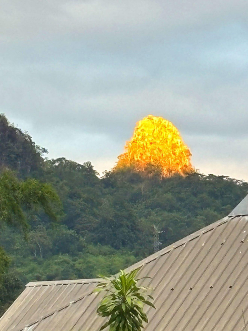 ไวรัล ภูเขาสีทอง ที่ทองผาภูมิ