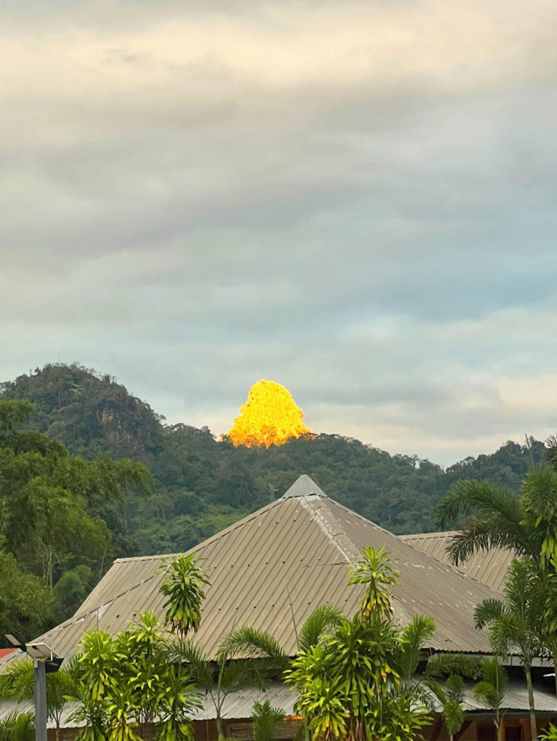 ไวรัล ภูเขาสีทอง ที่ทองผาภูมิ