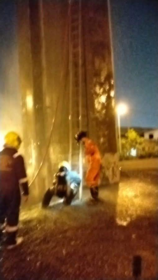 ไฟไหม้สะพานภูมิพล