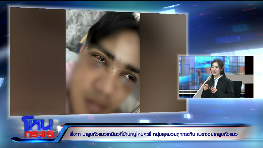 สาวชวนหนุ่มดูแมว ก่อนผัวเธอกระทืบ สาวชวนหนุ่มดูแมว ก่อนผัวเธอกระทืบ