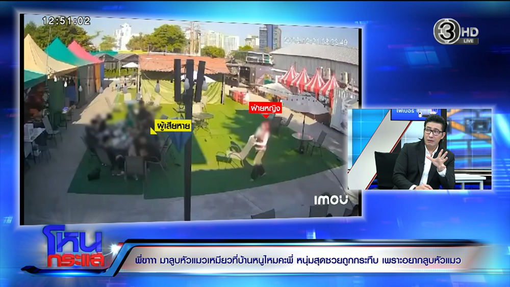 สาวชวนหนุ่มดูแมว ก่อนผัวเธอกระทืบ สาวชวนหนุ่มดูแมว ก่อนผัวเธอกระทืบ