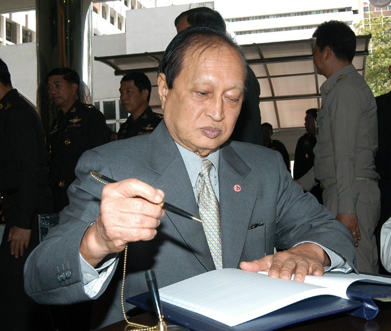พล.อ. สุจินดา คราประยูร อดีตนายกรัฐมนตรี ถึงแก่อสัญกรรมในวัย 91 ปี พล.อ. สุจินดา คราประยูร อดีตนายกรัฐมนตรี ถึงแก่อสัญกรรมในวัย 91 ปี