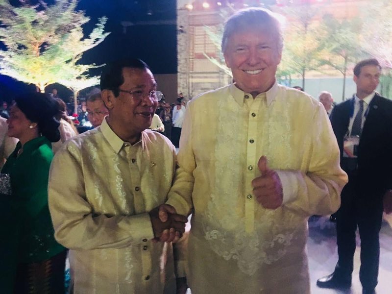 ฮุน เซน โพสต์รูปคู่ ขอบคุณ ทรัมป์ ผลักดันหยุดยิงชายแดนไทย-กัมพูชา ฮุน เซน โพสต์รูปคู่ ขอบคุณ ทรัมป์ ผลักดันหยุดยิงชายแดนไทย-กัมพูชา