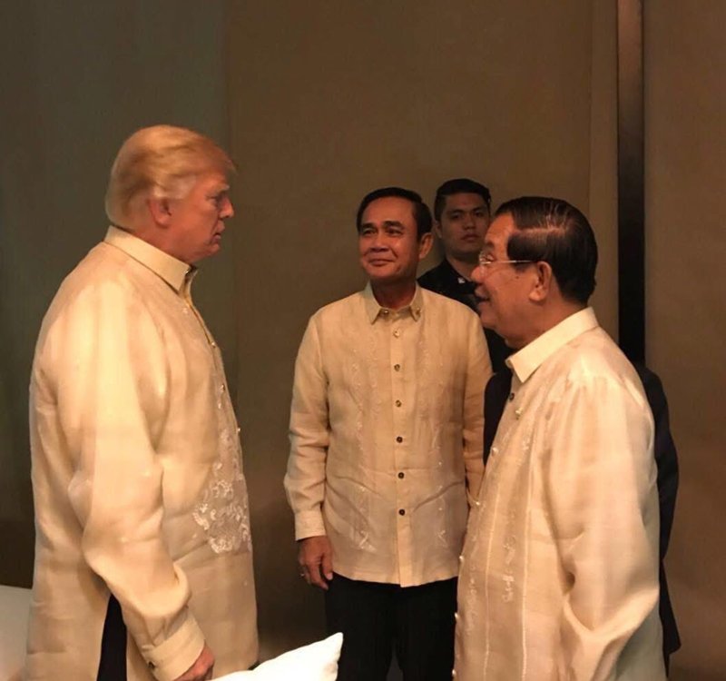 ฮุน เซน โพสต์รูปคู่ ขอบคุณ ทรัมป์ ผลักดันหยุดยิงชายแดนไทย-กัมพูชา ฮุน เซน โพสต์รูปคู่ ขอบคุณ ทรัมป์ ผลักดันหยุดยิงชายแดนไทย-กัมพูชา