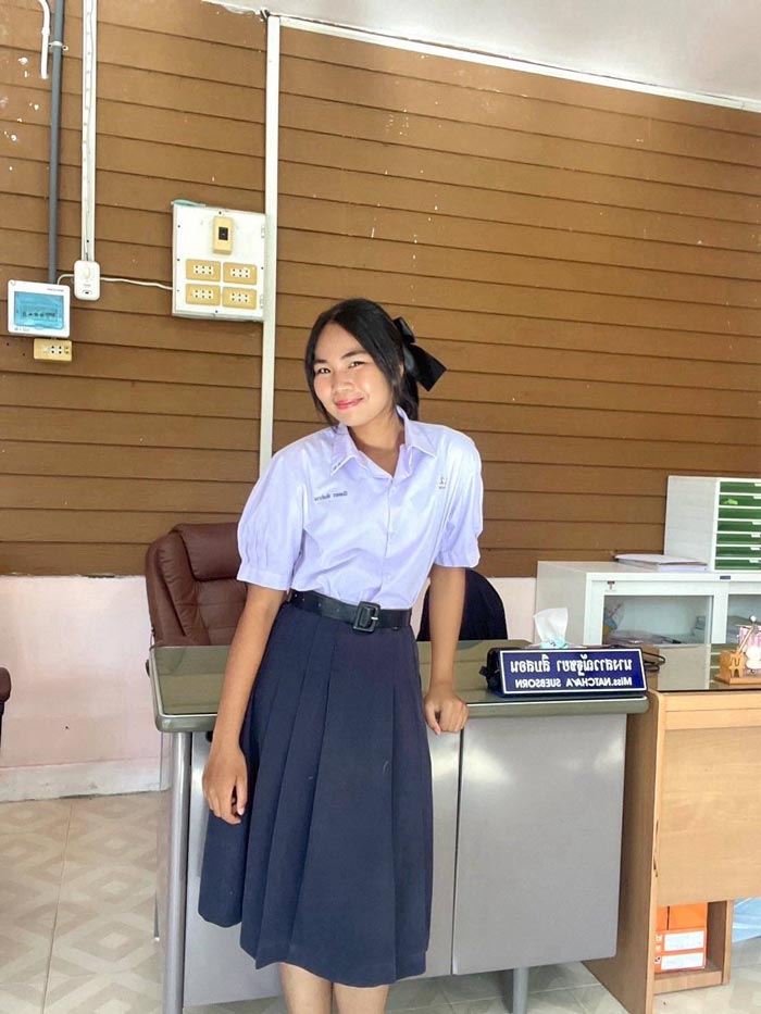 นายวทัญญู ภาคสอง นักเรียนทำความดี 