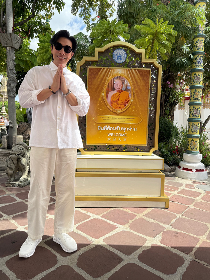 หนุ่ม กรรชัย เที่ยววัดโพธิ์ หนุ่ม กรรชัย เที่ยววัดโพธิ์