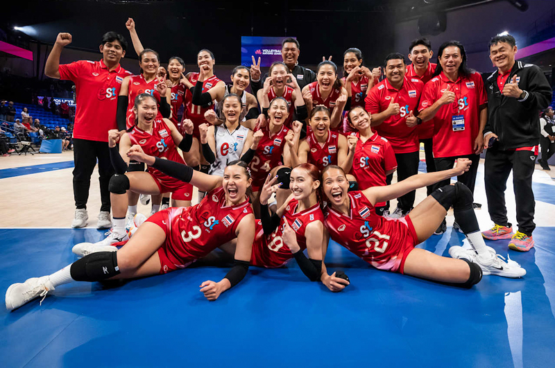 วอลเลย์บอลหญิงทีมชาติไทย