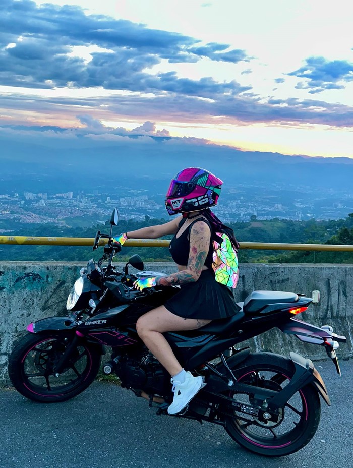 ลางบอกเหตุร้าย สาวนักบิดดับสลด