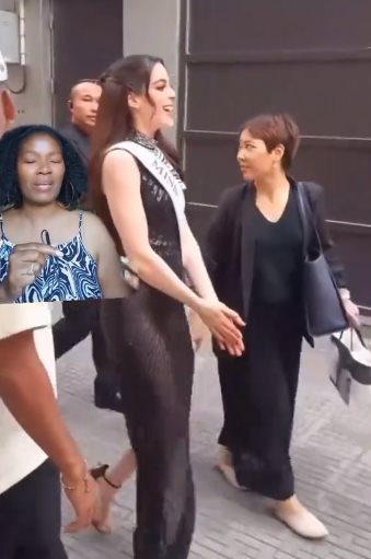 ฟาติมา บอช Miss Universe 2025 พบปะชาวไทย