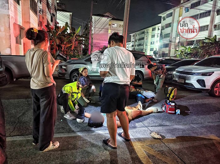 ปาร์ตี้หมูกระทะ หมดสติกลางถนน 4 ราย