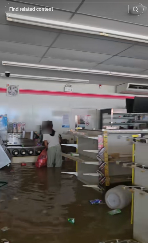 เซเว่นหาดใหญ่ น้ำท่วมหาดใหญ่ เซเว่นหาดใหญ่ น้ำท่วมหาดใหญ่