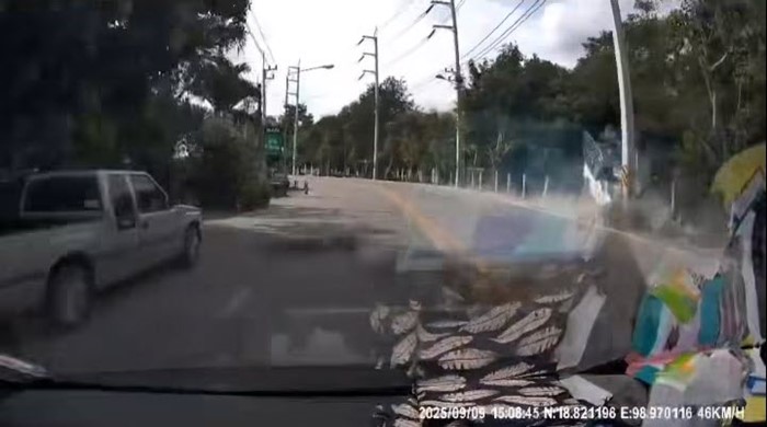 ถบัส The Voice เสียชีวิตจากอุบัติเหตุรถส่งน้ำชนเสาไฟฟ้า