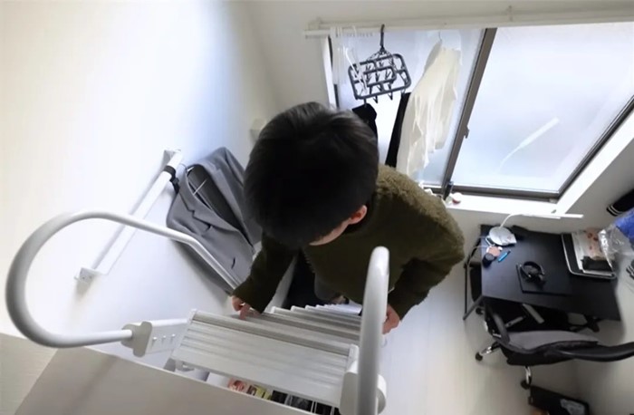 8 ตร.ม. แต่ทำให้ดูกว้างจนน่าทึ่ง 