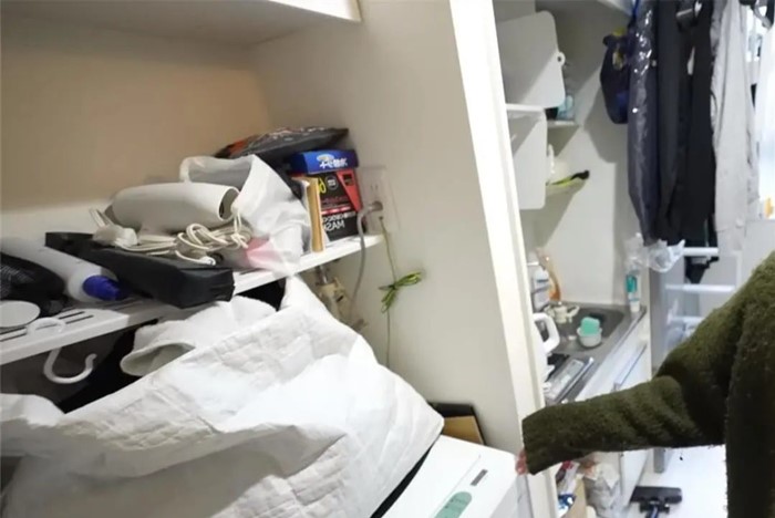 8 ตร.ม. แต่ทำให้ดูกว้างจนน่าทึ่ง 