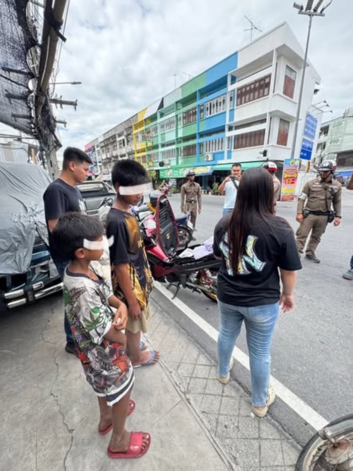 ภาพเด็กขโมยมอเตอร์ไซค์   ภาพเด็กขโมยมอเตอร์ไซค์