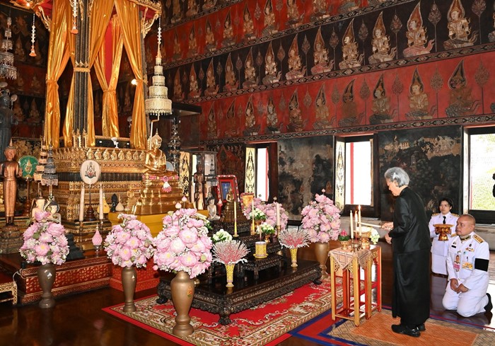  กรมสมเด็จพระเทพฯ ทรงบวงสรวงราชรถ พิธีถวายพระเพลิงพระบรมศพ สมเด็จพระพันปีหลวง