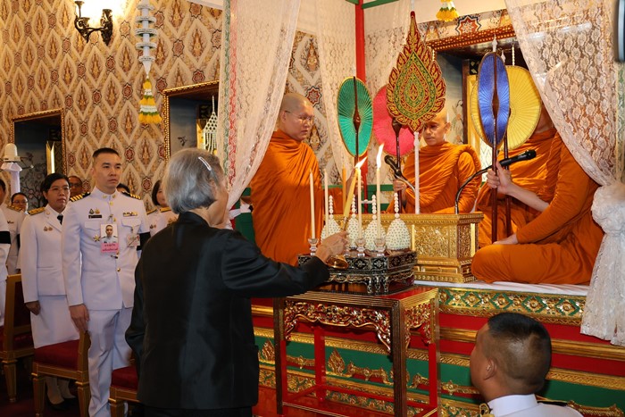  กรมสมเด็จพระเทพฯ ทรงบวงสรวงราชรถ พิธีถวายพระเพลิงพระบรมศพ สมเด็จพระพันปีหลวง