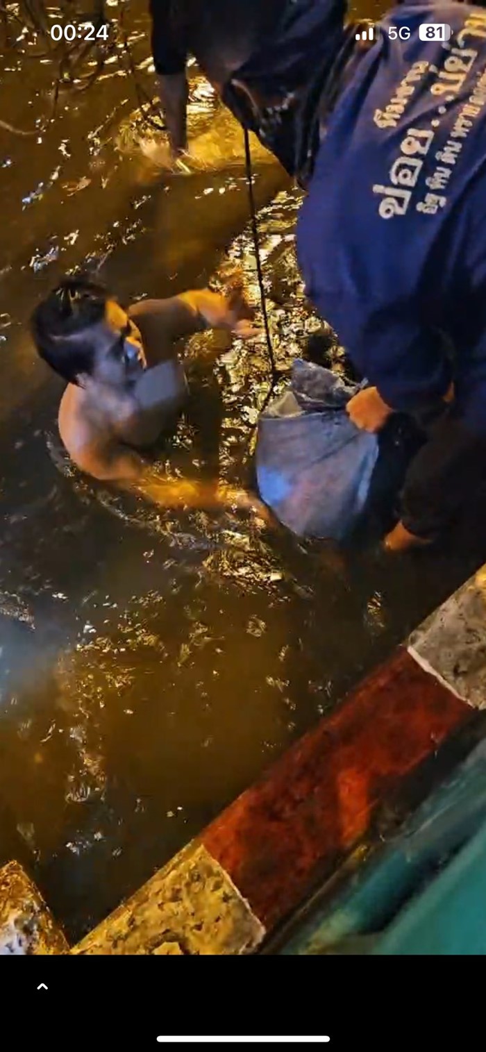 เจอเต็ม ๆ ต้นตอ น้ำท่วม