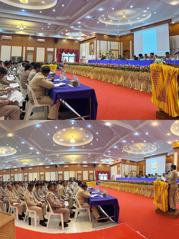 ผู้กองแคท อาทิติยา ไม่สนดราม่าลาออก ลุยประชุมต่อเมืองศรีสะเกษ พร้อมโชว์ร้องเพลง 