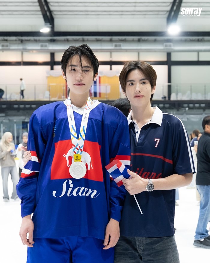 ภีม ธนัช ลิ้มปัญญากุล นักกีฬาไอซ์ฮอกกี้ทีมชาติไทย ชุดซีเกมส์ 2025