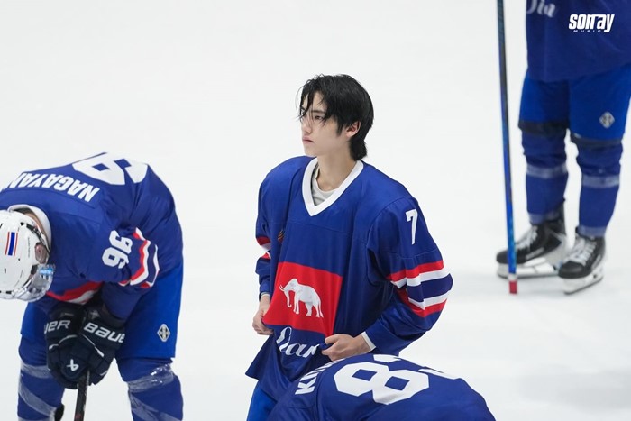 ภีม ธนัช ลิ้มปัญญากุล นักกีฬาไอซ์ฮอกกี้ทีมชาติไทย ชุดซีเกมส์ 2025