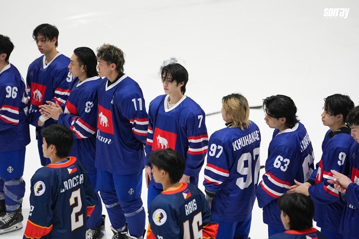 ภีม ธนัช ลิ้มปัญญากุล นักกีฬาไอซ์ฮอกกี้ทีมชาติไทย ชุดซีเกมส์ 2025