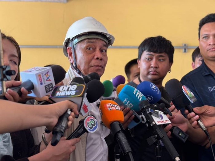 คืบหน้าถนนทรุด วชิรพยาบาล ด้าน สน.สามเสน เสาเข็มขาด เคลื่อนตัว 2 มม