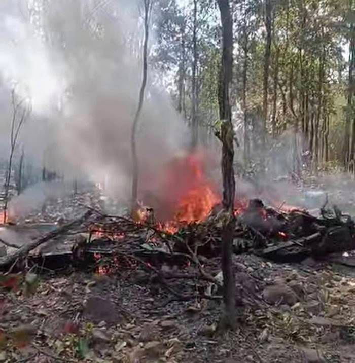 เครื่องบิน AT-6 ตก