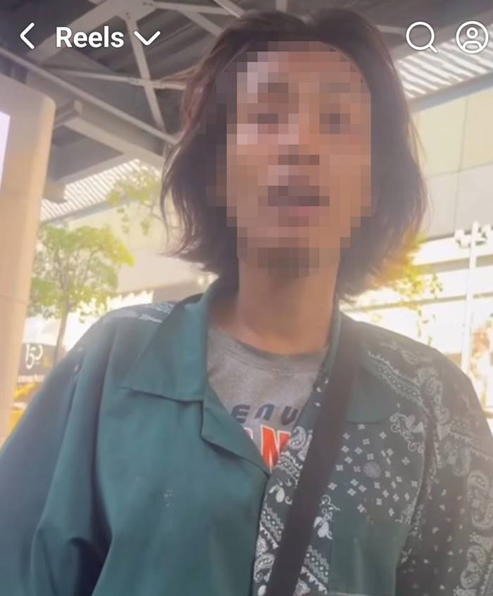 สาวถูกตีหัวแตก ที่ป้ายรถเมล์หน้าห้างดัง