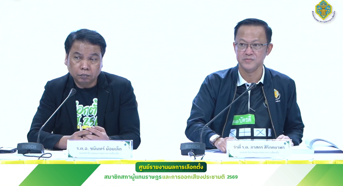  ติดไวนิลผู้สมัครหลังหน่วย ซ้ำผิดเขต