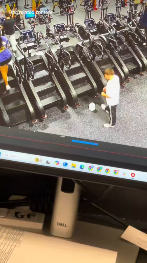 หนุ่มสุดนอยด์ กระเป๋าหายในยิม