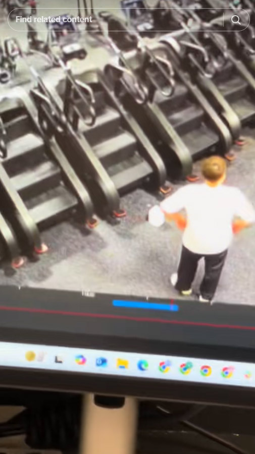 หนุ่มสุดนอยด์ กระเป๋าหายในยิม