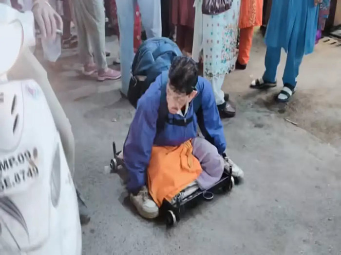 ขอทานพิการ ที่แท้เป็นเศรษฐี