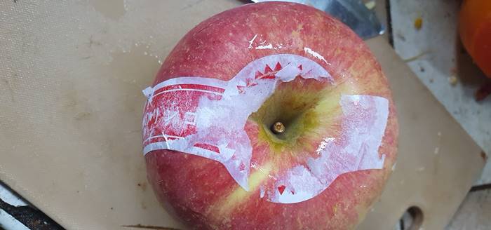  ปอก - ไม่ปอก เปลือกแอปเปิล 